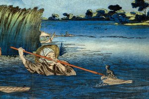 宮戸川の写真 作： Utagawa Kuniyoshi