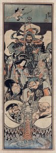 歌川国芳（1797-1861）の七福神