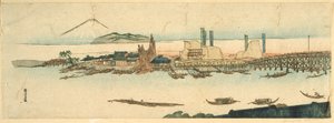 隅田川の情景 作： 歌川国芳