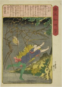 王甫（おほ） 「中国の二十四パラゴン（もろこしにじゅしこ）」より 作： Utagawa Kuniyoshi