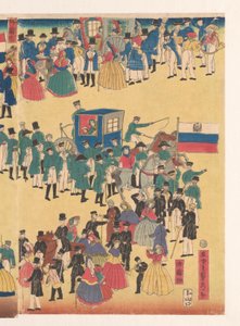 五国人行列 作： Utagawa Sadahide