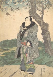 版画、19世紀。 作： Utagawa Sadakage
