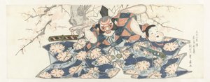 杵を持つ戦士 作： Utagawa Toyohiro