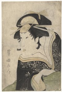 三代目瀬川菊之丞像 作： Utagawa Toyokuni (I)