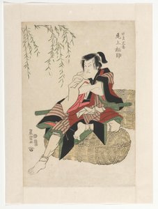 俵上の田辺文蔵 作： Utagawa Toyokuni (I)
