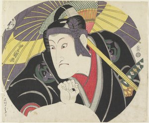 Iwai Hanshiro_ V as Sukeroku, 1816 作： Utagawa Toyokuni