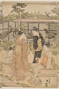 志賀茶屋 作： Utagawa Toyokuni