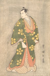 菅原道真に扮した三代目坂東彦三郎、1796年頃。