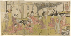 カードゲーム 作： Utagawa Toyokuni I