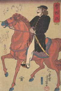 ロシアの騎手、10 月、1860 年。