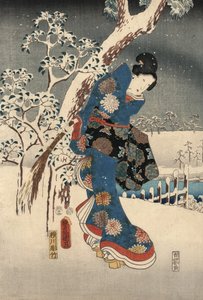 国貞・広重による源氏物語の浮世絵