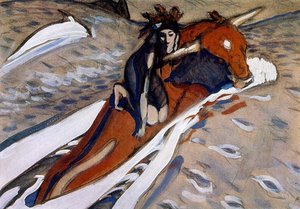 Valentin Serov sieppasi Europan 1910 作： Valentin Aleksandrovich Serov