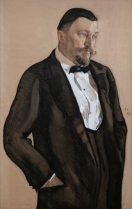 アレクセイ・ヴィクロヴィチ・モロゾフの肖像 作： Valentin Aleksandrovich Serov