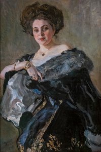 エヴドキア・セルゲイヴナ・モロゾワの肖像 作： Valentin Aleksandrovich Serov