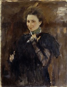 マラ・オリフの肖像1870-1963、1895 作： Valentin Aleksandrovich Serov
