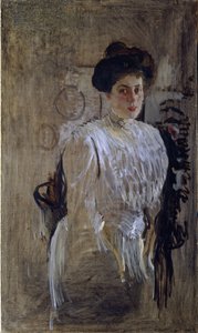 マルガリータキリロフナモロゾワの肖像、マモントヴァ1873-1958、1910 作： Valentin Aleksandrovich Serov