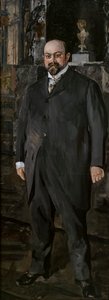 ミハイル・アブラモビッチ・モロゾフの肖像 作： Valentin Aleksandrovich Serov