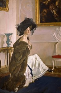 プリンセスオルガオルロヴァの肖像、1911年 作： Valentin Aleksandrovich Serov