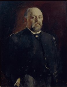 サヴァ・マモントフの肖像1841-1918、1890 作： Valentin Aleksandrovich Serov