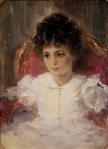 タチアナ・セルギーナ・ホフロバの肖像、ボテキナ1897-1985年 作： Valentin Aleksandrovich Serov