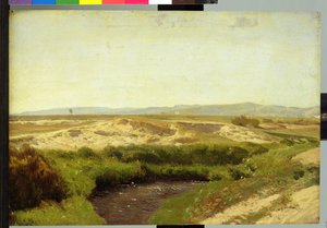 リューネブルク荒野、1887年（紙に油彩） 作： Valentin Ruths