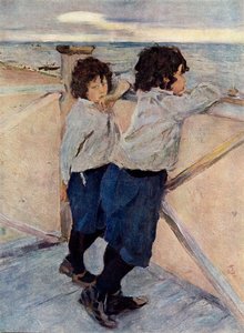 子供、1899年、1939年。 作： Valentin Aleksandrovich Serov
