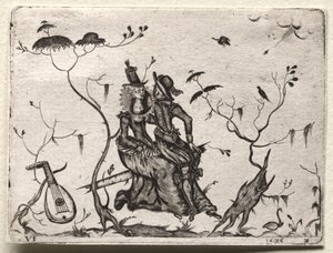 恋人のペア 作： Valentin Sezenius
