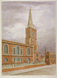 シティ・オブ・ロンドン、アルドゲートのセント・ボトルフ教会（1806年