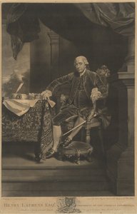 ヘンリー・ローレンス 作： Valentine Green after John Singleton Copley