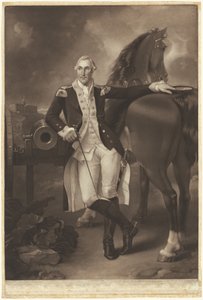 ジョージ・ワシントン 作： Valentine Green, after Thomas Stothard, after Charles Willson Peale