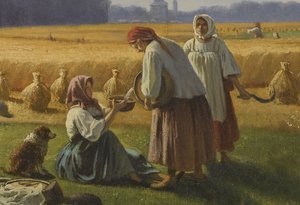 収穫、1865 作： Valerian Konstantinovich Kamenev