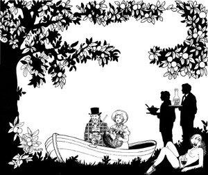 夏の食べ物と飲み物の楽しみ 作： Valerio Eletti