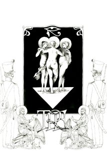 3という数字の対称性、聖と俗の間 作： Valerio Eletti