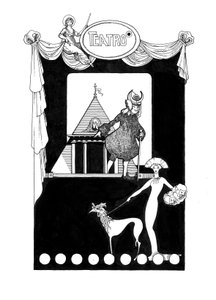 東洋と西洋を結ぶ魔法の神殿、劇場 作： Valerio Eletti