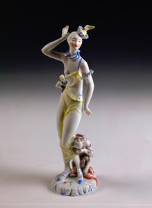 猿を持つ少女 作： Vally Wieselthier