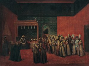 スルタンアーメド3世、ヨーロッパ大使、1720年代