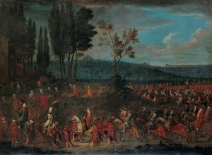 国際親善行列、1720年代
