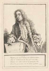 Antoine Watteau が人生から描いたさまざまな人物、風景、習作の図 (第 1 巻) 作： Various Artists after Antoine Watteau