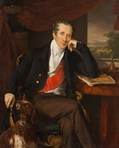カウントニキータペトロヴィッチパニン1770-1837、1830年代の肖像画。 作： Vasili Andreevich Tropinin