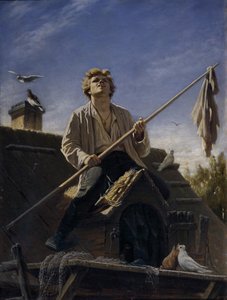 鳩の愛好家、1874