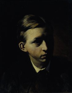 画家ニコライ・アレクセイビッチ・カサトキンの肖像1859-1930、1876 作： Vasili Grigorevich Perov