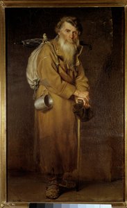 浮浪者ですね。Vasili (Vasili) Perov (1833-1882)の絵画 作： Vasili Grigorevich Perov