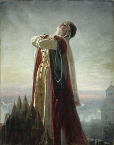 ヤロスラヴナスの嘆き、1880 作： Vasili Grigorevich Perov