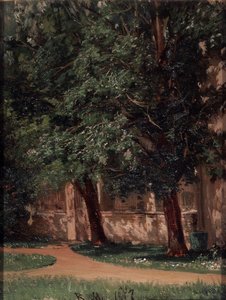 トレチアコフの家の近く 作： Vasili Maksimovich Maksimov