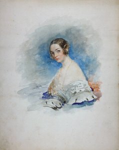 マリアイヴァノフナコチュベイ王女の肖像、バリヤチンスカヤ1818-1843年、1846年 作： Vasili Semenovich Sadovnikov