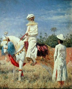 ジャイプールの騎手 作： Vasili Vasilievich Vereshchagin