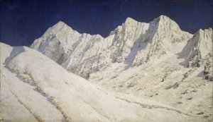 インド。ヒマラヤの雪、1874-1876