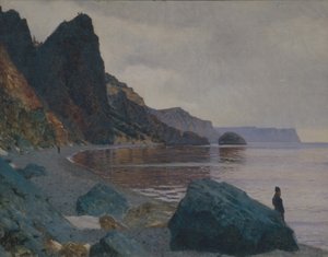 聖ジョージ修道院の近く。クリミア 作： Vasili Vasilievich Vereshchagin