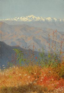 ヒマラヤの夕日 作： Vasili Vasilievich Vereshchagin