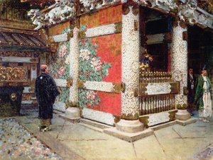 日本・日光の神道寺院 作： Vasili Vasilievich Vereshchagin